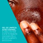 gel de limpeza cerave acne control pele oleosa a acneica 340g