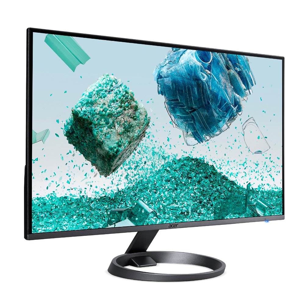 Encontraproduto.com.br - Monitor Acer Vero 23.8” PCR 85% Ultrafino IPS FHD 100hz 1ms Delta E <2 SRGB99% VGA HDMI RL242Y Eyii