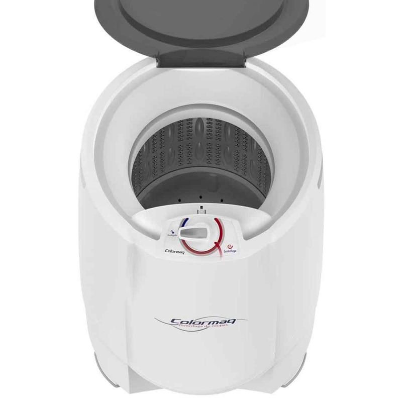 centrífuga de roupas colormaq 12kg cesto inox plástico 127v branco cce04sakan