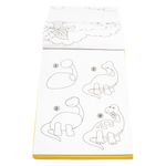 livro infantil desenhar apagar e colorir dinossauros todolivro 3442 (mp)