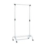 arara luxo com sapateira secalux aço branco (mp)