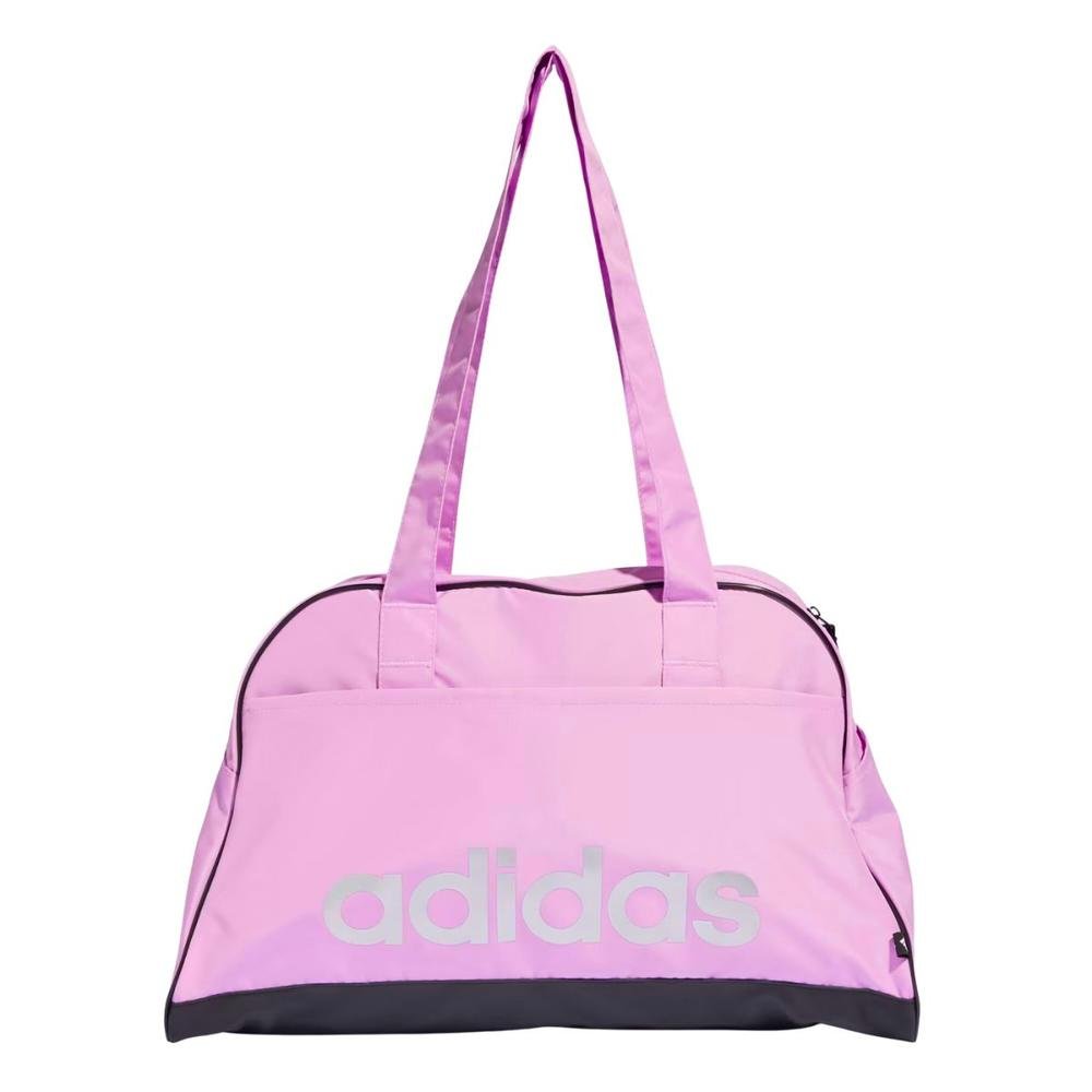Bolsa De Academia Adidas Linear Essentials Bliss 33L Lilás IJ8383 (MP)