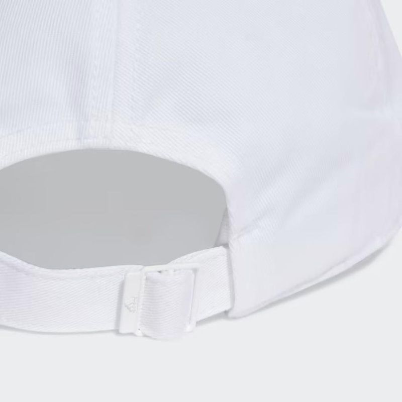 boné adidas baseball 3 listras sarja algodão branco ii3509 (mp)