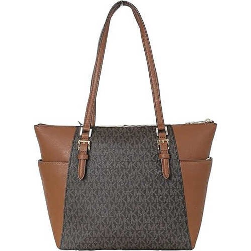 bolsa feminina michael kors charlotte marrom a-bi