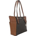 bolsa feminina michael kors charlotte marrom a-bi