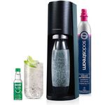 máquina sodastream para gaseificar bebidas preta a-bi