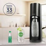 máquina sodastream para gaseificar bebidas preta a-bi