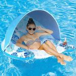 boia inflável com cobertura azul coolcooldee a-bi