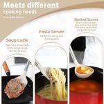 conjunto 28 peças utensílios de cozinha ncue silicone bege a-bi