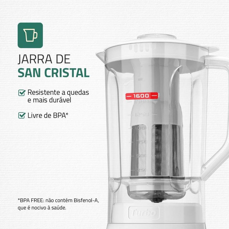 liquidificador mondial turbo power 127v l-99 wg branco e cinza (mp)