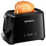 torradeira mondial pratic 127v t-18 preto (mp)