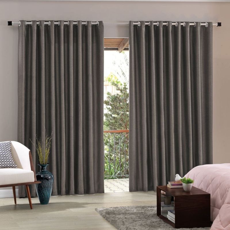 cortina bella & co corta luz blend 300x230cm duna (mp)