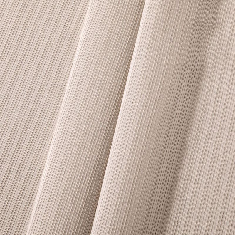 cortina bella & co rústica pantex 260x170cm areia (mp)