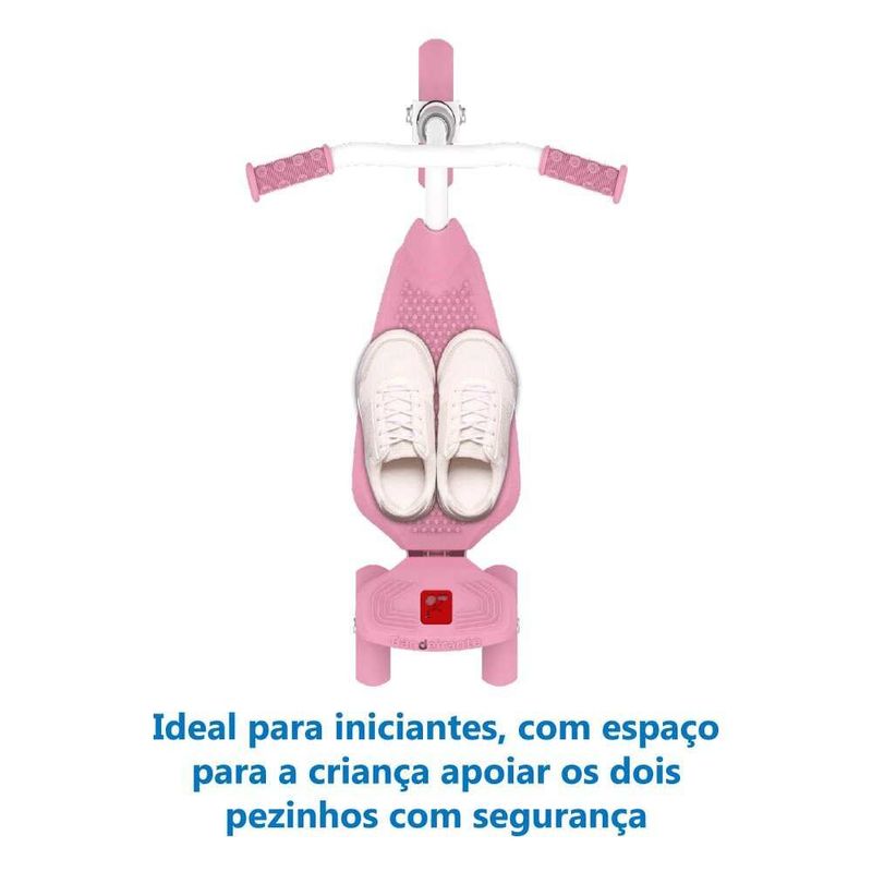 patinete infantil bandeirante hello kitty 3342