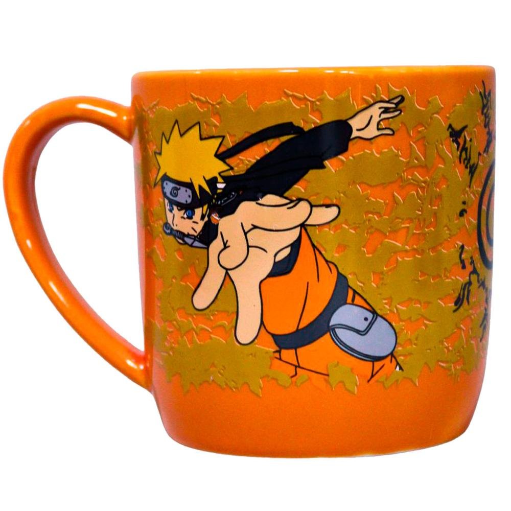 NARUTO SHIPPUDEN 限定版 ヨガウェア SMALL Caneca Naruto Uzumaki Clube Comix 350ml