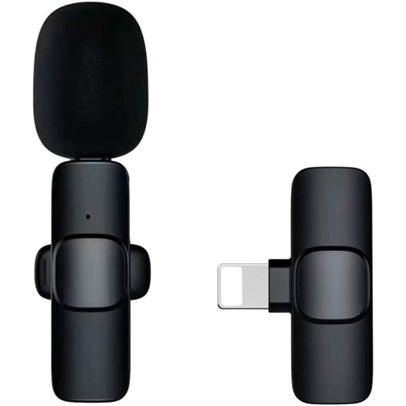 microfone sem fio a'gold ios preto mcf-02 (mp)