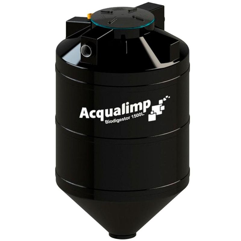 biodigestor acqualimp em polietileno ecolimp 1500l (mp)