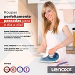 ferro de passar lenoxx a seco fast 127v pff603 azul e branco (mp)