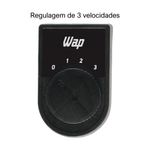 ventilador de parede wap rajada pro 60 bivolt 48cm (mp)