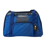 bolsa de transporte pet regal 48x30x30cm azul (mp)