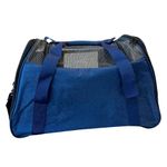 bolsa de transporte pet regal 48x30x30cm azul (mp)