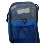 bolsa de transporte pet regal 48x30x30cm azul (mp)