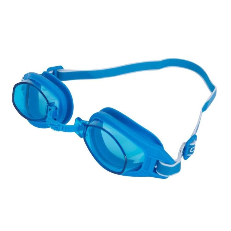 kit de natação speedo swim touca óculos e protetor ouvido azul (mp)