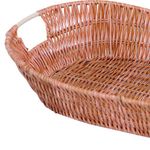 cesto oval mimo 3918 tamanho médio 48x31x11 cm claro