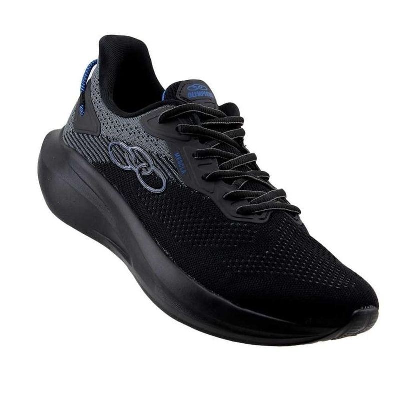 tênis esportivo masculino olympikus n°42 mescla preto chumbo (mp)