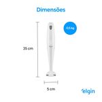 mixer de mão elgin 2 em 1 200w alta velocidade leve e baixo ruído 127v mix10 (mp)