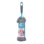 espanador star limp de microfibra com cabo emborrachado 45cm (mp)
