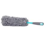 espanador star limp de microfibra com cabo emborrachado 45cm (mp)