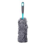 espanador star limp de microfibra com cabo emborrachado 45cm (mp)