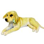 pelúcia fizzy cachorro caramelo deitado 53cm fc2586 (mp)