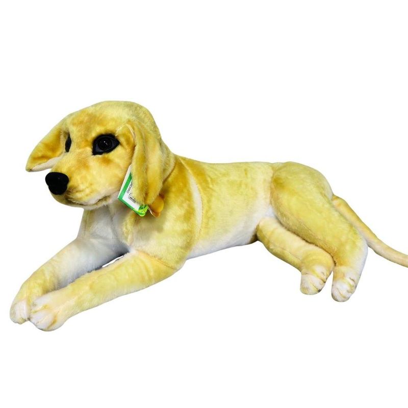 pelúcia fizzy cachorro caramelo deitado 53cm fc2586 (mp)