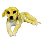 pelúcia fizzy cachorro caramelo deitado 53cm fc2586 (mp)