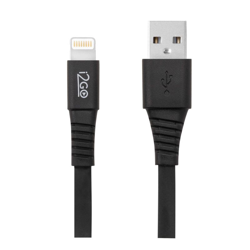 cabo usb-a para lightning i2go 1,2m preto bl074