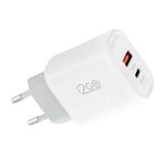 carregador i2go 20w usb-a e usb-c branco