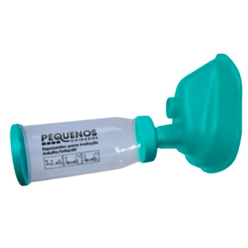 espaçador para inalação agpmed pequenos cuidados infantil e adulto 150ml (mp)