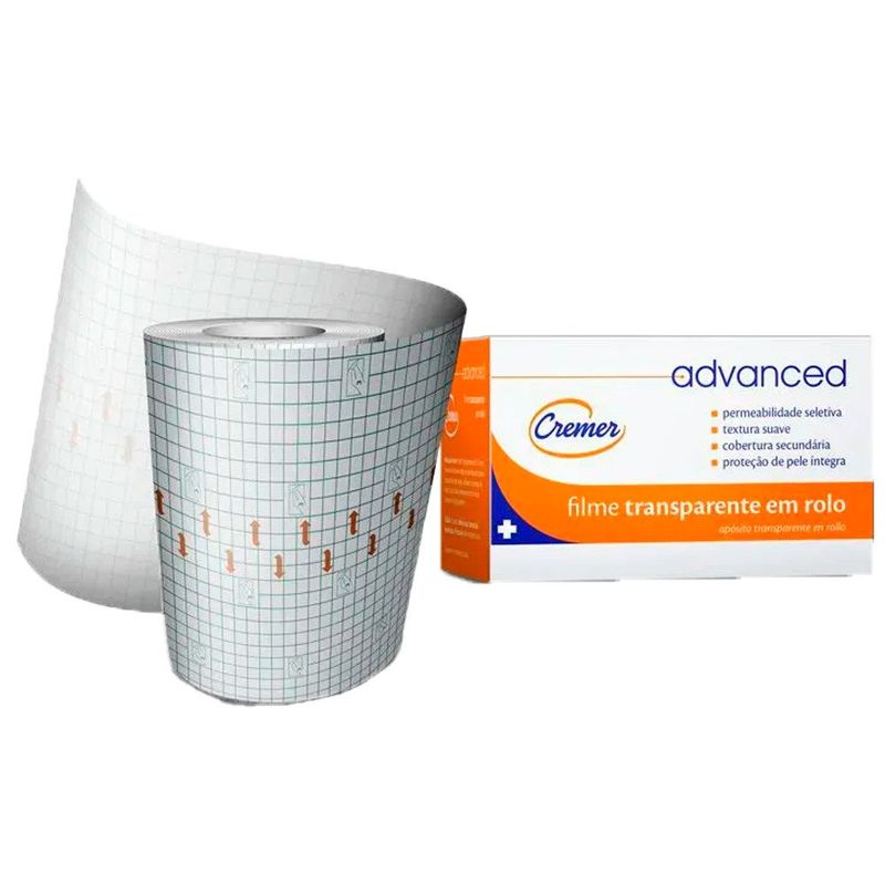 curativo cremer advanced filme transparente 10x10m (mp)