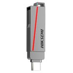 pen drive usb hiksemi dual slim e307c 64gb usb 3.0 (mp)