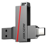 pen drive usb hiksemi dual slim e307c 64gb usb 3.0 (mp)