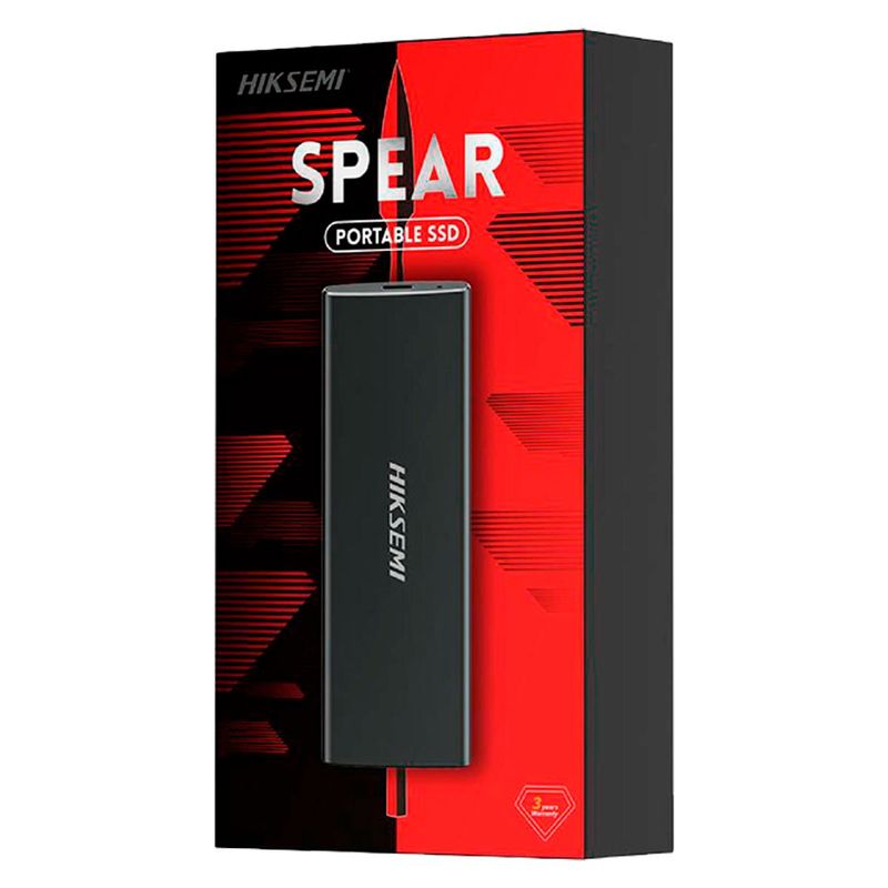 ssd externo hiksemi t200n spear a&c usb 3.1, tipo-c 512gb (mp)