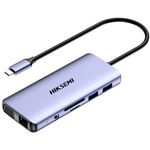 adaptador multifuncional hiksemi 11 em 1 tipo-c hs-hub-ds11 (mp)