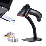 leitor de códigos de barras tanca tl-220 usb preto (mp)