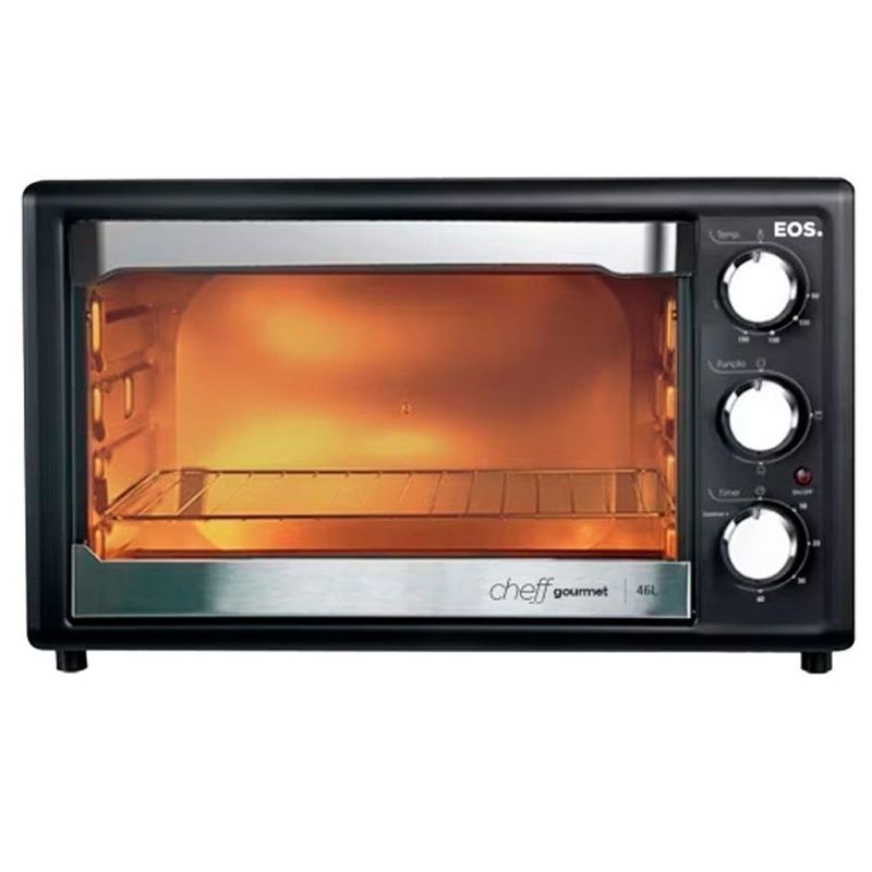 forno elétrico de bancada eos 46 litros 1500w 110v efe46pp (mp)