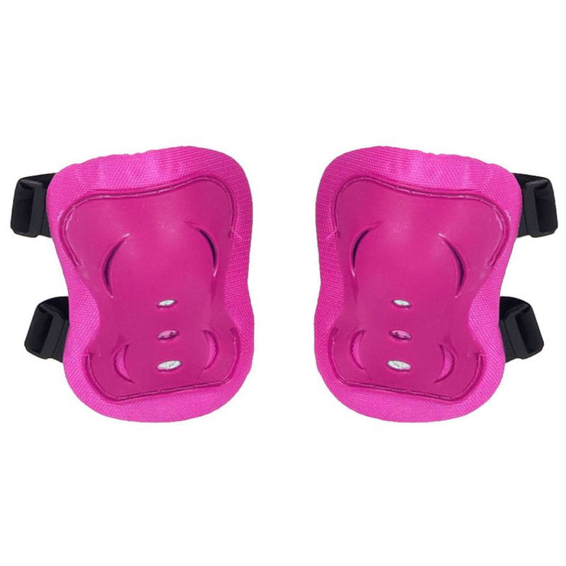 patins belfix rollers com kit médio rosa 365302