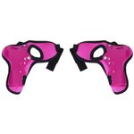 patins belfix rollers com kit médio rosa 365302