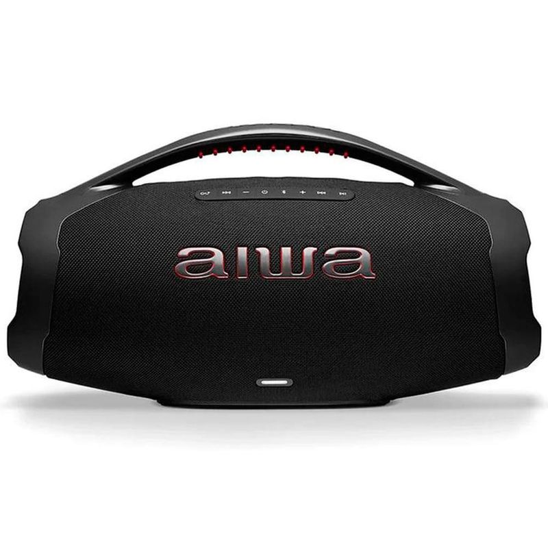 caixa de som aiwa boombox plus aws-bbs-01-b 200w preto (mp)