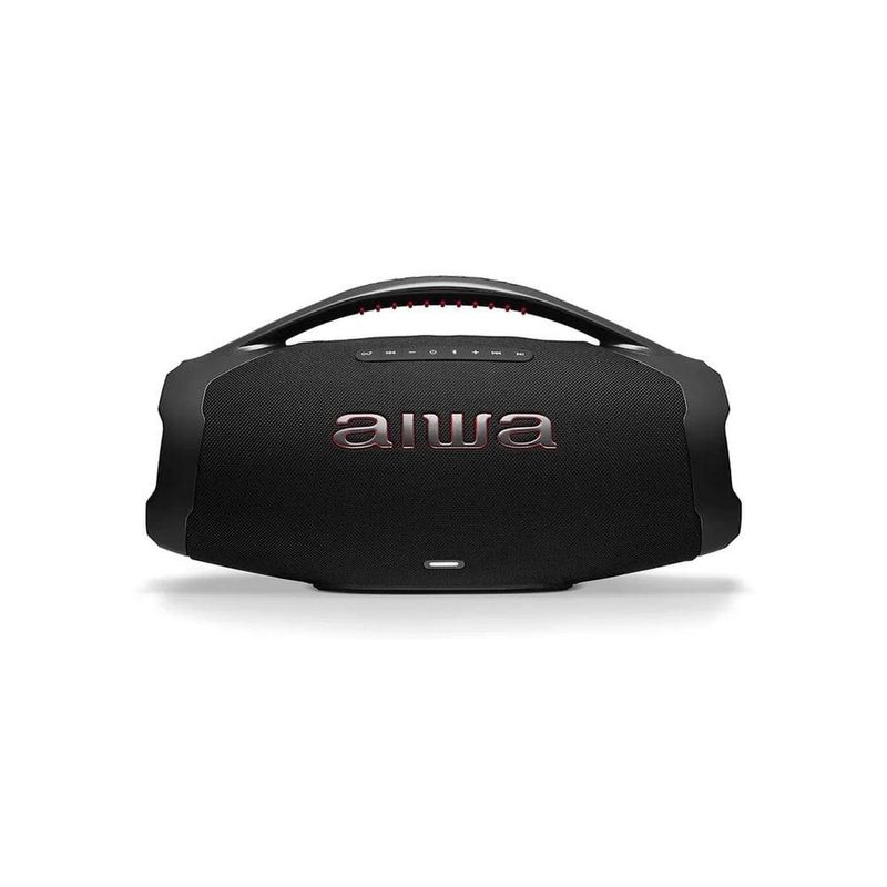 caixa de som aiwa boombox plus aws-bbs-01-b 200w preto (mp)